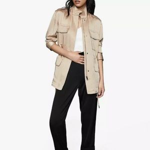 Reiss Blakely Lightweight Jacket, Neutral, Size 8
